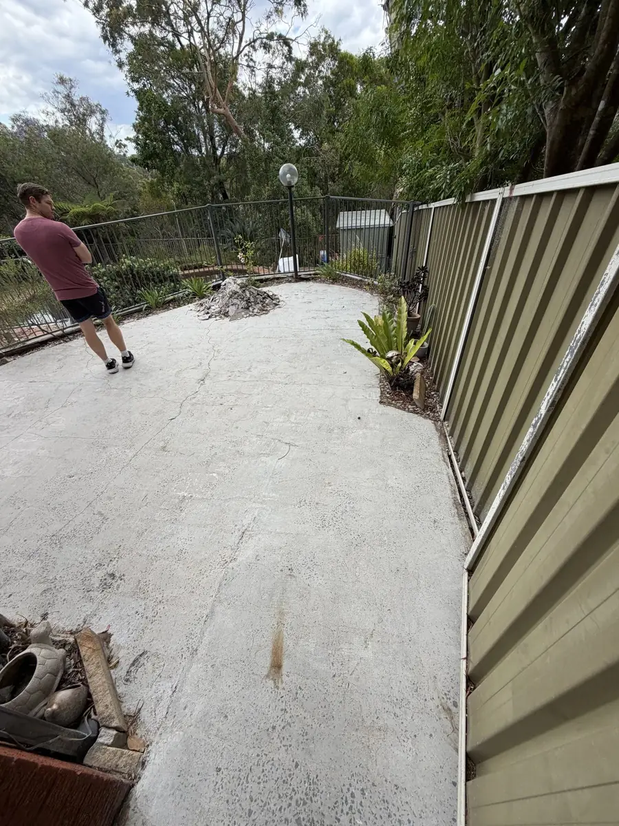 Before: Backyard makeover